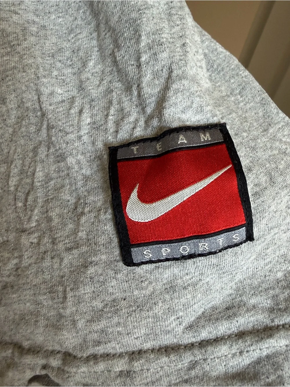 Nike Gray Lakers Basketball T-Shirt with Purple & Gold Logo